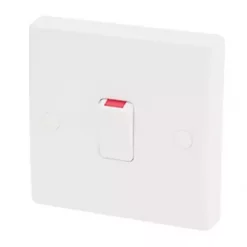 Schneider Electric Ultimate Slimline 20A 1-Gang DP Control Switch White