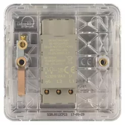 Schneider Electric Lisse Deco 1-Gang 2-Way Dimmer Switch Polished Chrome -Sockets Sales Store 113FF A3