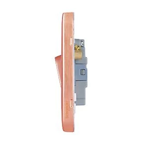 Schneider Electric Lisse Deco 10A 1-Gang 3-Pole Fan Isolator Switch Copper with White Inserts 5 Schneider Electric Lisse Deco 10A 1-Gang 3-Pole Fan Isolator Switch Copper with White Inserts - Image 3