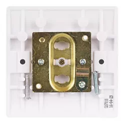 Schneider Electric Ultimate Slimline Coaxial TV Socket White -Sockets Sales Store 1487J A3