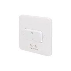 Schneider Electric Lisse 10A 1-Gang 3-Pole Fan Isolator Switch White