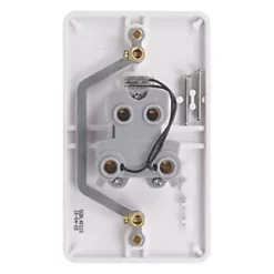 Schneider Electric Lisse 50A 2-Gang DP Cooker Switch White with LED -Sockets Sales Store 2267J A2