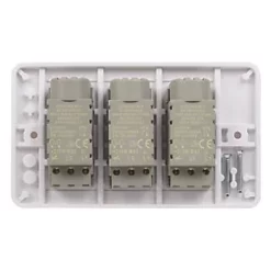 Schneider Electric Lisse 10AX 4-Gang 2-Way 10AX Light Switch White -Sockets Sales Store 2352J A3