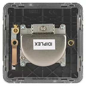 Schneider Electric Lisse Deco 1-Gang Duplex Multimedia Socket Polished Chrome with Black Inserts 6 Schneider Electric Lisse Deco 1-Gang Duplex Multimedia Socket Polished Chrome with Black Inserts - Image 4