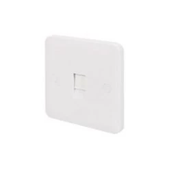 Schneider Electric Lisse RJ45 Ethernet Socket White