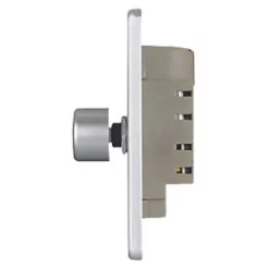 Schneider Electric Ultimate Low Profile 1-Gang 2-Way Dimmer Switch Brushed Chrome -Sockets Sales Store 2658J A2