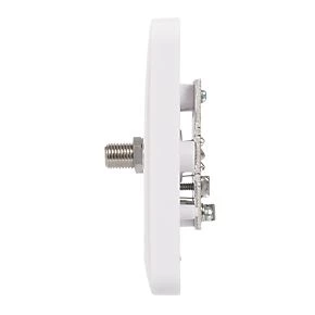 Schneider Electric Lisse F-Type Satellite Socket White 5 Schneider Electric Lisse F-Type Satellite Socket White - Image 3