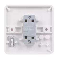 Schneider Electric Lisse 10AX 1-Gang 2-Way 10AX Light Switch White -Sockets Sales Store 3015J A2
