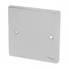 Schneider Electric Ultimate Low Profile 1-Gang Blanking Plate Brushed Chrome -Sockets Sales Store 3422J P