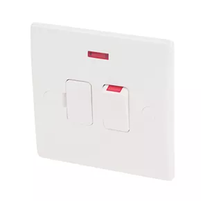 Schneider Electric Ultimate Slimline 13A Switched Fused Spur with Neon White 3 Schneider Electric Ultimate Slimline 13A Switched Fused Spur with Neon White