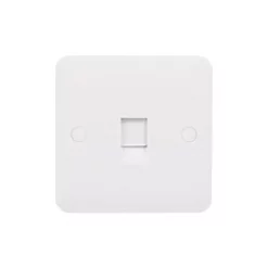 Schneider Electric Lisse RJ12 Telephone / Data Socket White -Sockets Sales Store 3899J A1