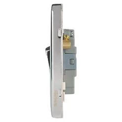 Schneider Electric Lisse Deco 10AX 3-Gang 2-Way Light Switch Polished Chrome with White Inserts -Sockets Sales Store 396FF A2