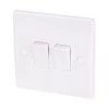 Schneider Electric Ultimate Slimline 16AX 2-Gang 2-Way Light Switch White -Sockets Sales Store 4246J P