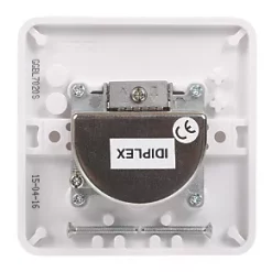 Schneider Electric Lisse 1-Gang Duplex Multimedia Socket White -Sockets Sales Store 4449J A3