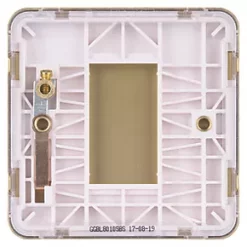 Schneider Electric Lisse Deco 1-Gang Blanking Plate Satin Brass -Sockets Sales Store 454FF A3