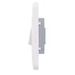 Schneider Electric Lisse 10AX 1-Gang 1-Way Retractive Bell Switch White -Sockets Sales Store 5126J A3