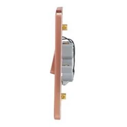 Schneider Electric Lisse Deco 50A 2-Gang DP Cooker Switch Copper with LED with White Inserts -Sockets Sales Store 512HX A2