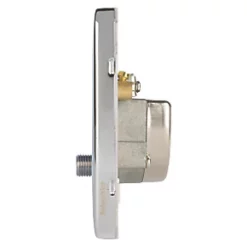 Schneider Electric Lisse Deco 1-Gang Triplex Multimedia Socket Polished Chrome with White Inserts -Sockets Sales Store 517FF A2