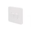Schneider Electric Lisse 10AX 2-Gang 2-Way 10AX Light Switch White -Sockets Sales Store 5218J P