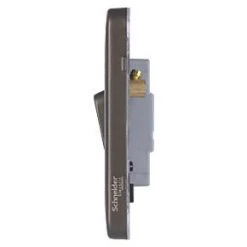 Schneider Electric Lisse Deco 10AX 4-Gang 2-Way Light Switch Mocha Bronze with Black Inserts -Sockets Sales Store 530FF A2