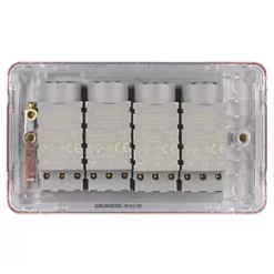Schneider Electric Lisse Deco 4-Gang 2-Way Dimmer Switch Copper -Sockets Sales Store 554HX A3