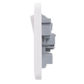 Schneider Electric Lisse 13A 2-Gang DP Switched Plug Socket White 5 Schneider Electric Lisse 13A 2-Gang DP Switched Plug Socket White - Image 3