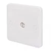 Schneider Electric Lisse Coaxial TV Return Socket White -Sockets Sales Store 6208J P