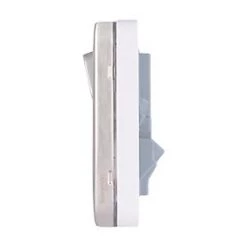 Schneider Electric Lisse Deco 13A 1-Gang SP Switched Socket + 2.1A 2-Outlet Type A USB Charger Brushed Stainless Steel with White Inserts -Sockets Sales Store 624FF A2