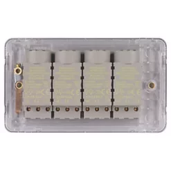 Schneider Electric Lisse Deco 4-Gang 2-Way Dimmer Switch Mocha Bronze -Sockets Sales Store 629FF A3