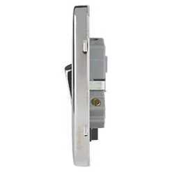 Schneider Electric Lisse Deco 20AX 1-Gang DP Control Switch Polished Chrome with Black Inserts -Sockets Sales Store 636FF A2