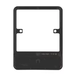 Schneider Electric Lisse Deco 1-Gang Switch Surround with Clip Black -Sockets Sales Store 643FF A3