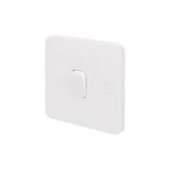 Schneider Electric Lisse 10AX 1-Gang 1-Way 10AX Light Switch White