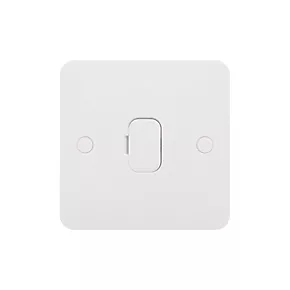 Schneider Electric Lisse 13A Unswitched Fused Spur White 4 Schneider Electric Lisse 13A Unswitched Fused Spur White - Image 2