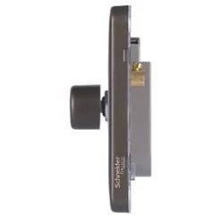 Schneider Electric Lisse Deco 1-Gang 1-Way Dimmer Switch Mocha Bronze -Sockets Sales Store 708FF A2