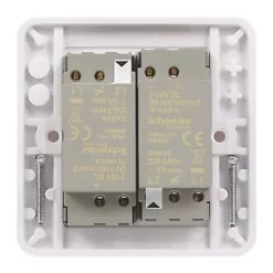 Schneider Electric Lisse 2-Gang 2-Way Dimmer Switch White -Sockets Sales Store 7414J A3
