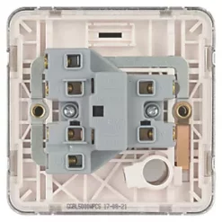 Schneider Electric Lisse Deco 13A Unswitched Fused Spur Polished Chrome with White Inserts -Sockets Sales Store 746FF A3