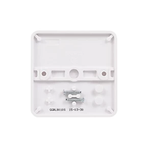 Schneider Electric Lisse 1-Gang Blanking Plate White 4 Schneider Electric Lisse 1-Gang Blanking Plate White - Image 2