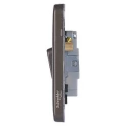 Schneider Electric Lisse Deco 10AX 3-Gang 2-Way Light Switch Mocha Bronze with Black Inserts -Sockets Sales Store 814FF A2