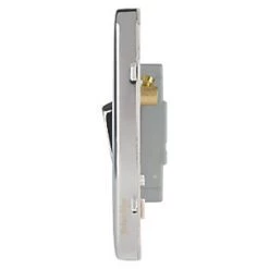 Schneider Electric Lisse Deco 10AX 4-Gang 2-Way Light Switch Polished Chrome with White Inserts -Sockets Sales Store 818FF A2