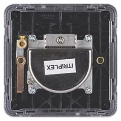 Schneider Electric Lisse Deco 1-Gang Triplex Multimedia Socket Mocha Bronze with Black Inserts -Sockets Sales Store 820FF A3