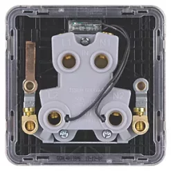 Schneider Electric Lisse Deco 50A 1-Gang DP Cooker Switch Mocha Bronze with LED with Black Inserts -Sockets Sales Store 822FF A3