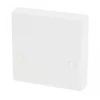 Schneider Electric Ultimate Slimline 45A Unswitched Cooker Outlet Plate White -Sockets Sales Store 8376J P