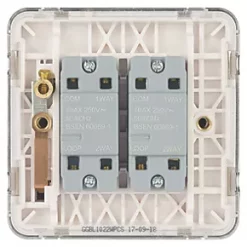 Schneider Electric Lisse Deco 10AX 2-Gang 2-Way Light Switch Polished Chrome with White Inserts 9 Schneider Electric Lisse Deco 10AX 2-Gang 2-Way Light Switch Polished Chrome with White Inserts -Sockets Sales Store 851FF A3