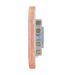 Schneider Electric Lisse Deco 13A Unswitched Fused Spur Copper with White Inserts 8 Schneider Electric Lisse Deco 13A Unswitched Fused Spur Copper with White Inserts -Sockets Sales Store 851HX A2