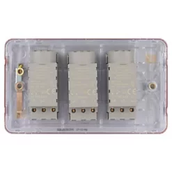 Schneider Electric Lisse Deco 3-Gang 2-Way Dimmer Switch Copper -Sockets Sales Store 862HX A3