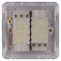 Schneider Electric Lisse Deco 2-Gang 2-Way Dimmer Switch Mocha Bronze -Sockets Sales Store 926FF A3