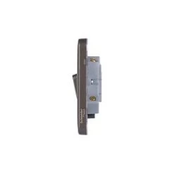 Schneider Electric Lisse Deco 13A Switched Fused Spur with LED Mocha Bronze with Black Inserts -Sockets Sales Store 966FF A2