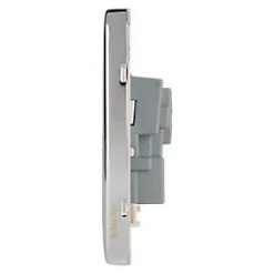 Schneider Electric Lisse Deco 13A 2-Gang Unswitched Plug Socket Polished Chrome with White Inserts 8 Schneider Electric Lisse Deco 13A 2-Gang Unswitched Plug Socket Polished Chrome with White Inserts -Sockets Sales Store 978FF A2