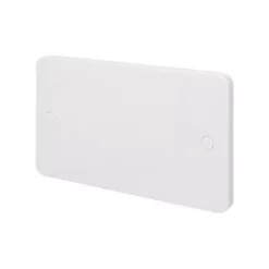 Schneider Electric Lisse 2-Gang Blanking Plate White